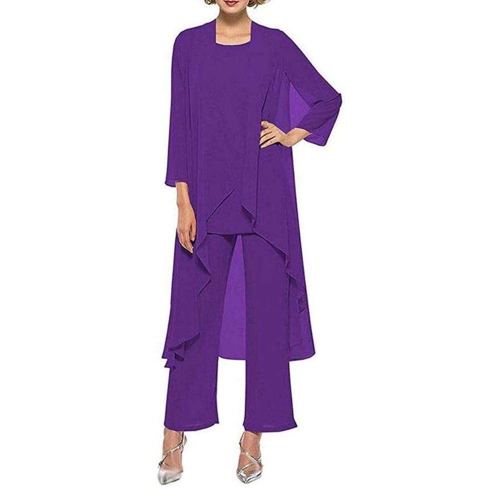 Women Summer 3 Piece Outfits Crew Neck Sleeveless Top Elastic Waist Wide Lounge